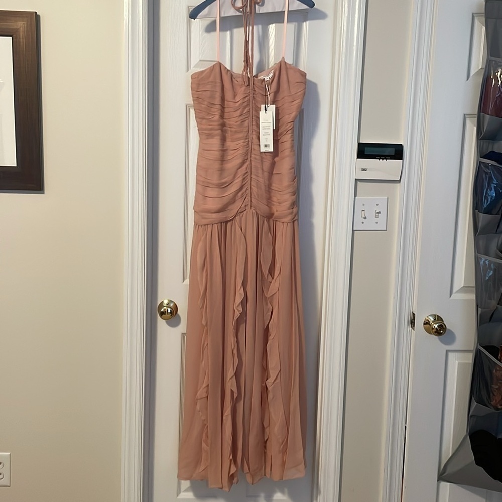 Veronica Beard Lucine Dress in Ballet Pink - Picture 4 of 7